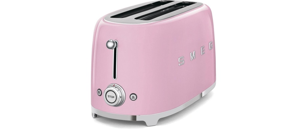 SMEG Grille-pain TSF02PKEU Rose
