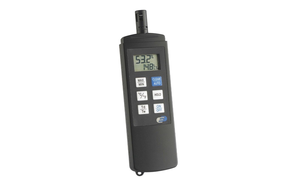 TFA Dostmann Thermo/hygromètre Digital Dewpoint Pro, Noir
