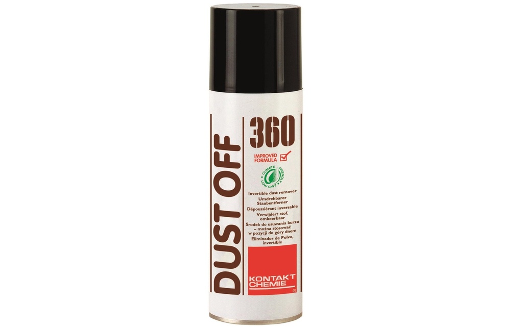 Kontakt Chemie Nettoyant à air comprimé DUST OFF 360 200 ml