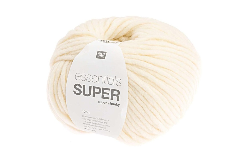 Rico Design Laine Essentials Super Super Chunky 100 g crème
