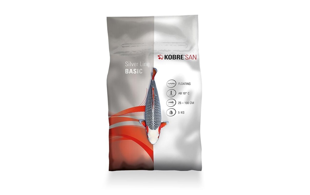 Kobre®San Aliments pour koï Silver Line Basic, 6 mm, 5 kg