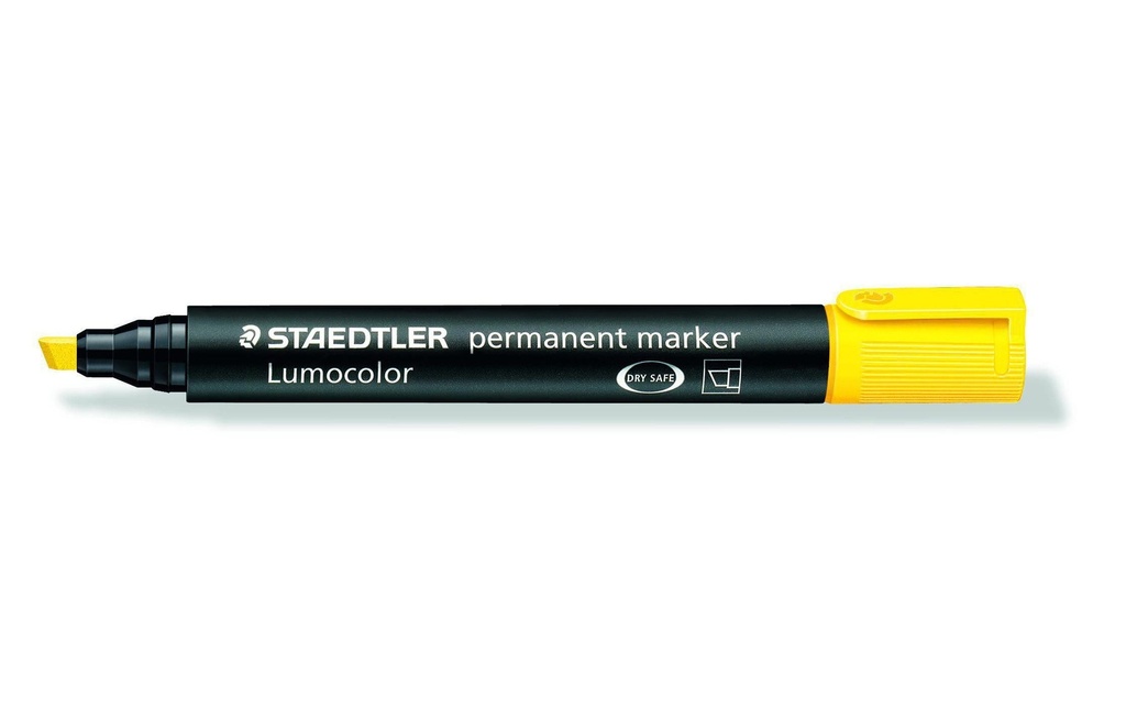 Staedtler Marqueur indélébile Lumocolor 350 Jaune, permanent