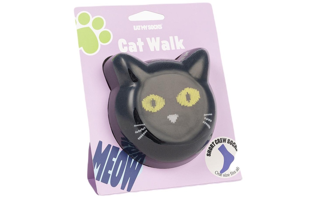 EatMySocks Chaussettes Cat Walk 1 paire, One Size