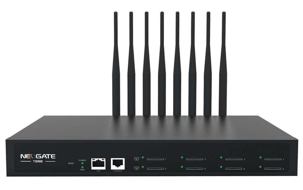 Yeastar Gateway TG800 Passerelle VoIP-UMTS 8 canaux