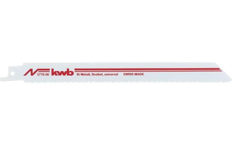 kwb Jeux de lames de scie sabre Hss 180 bimétal