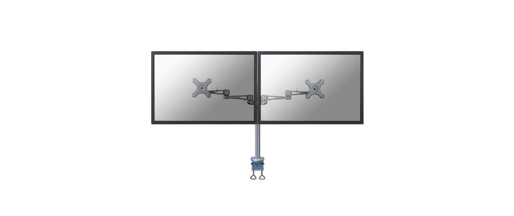 NEOMOUNTS Supports de table FPMA-D935D jusqu'à 12 kg - Argenté
