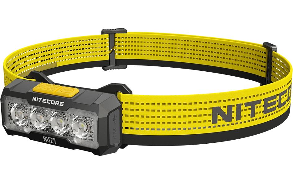 Nitecore Lampe frontale NU27 600 lumens Noir/Jaune