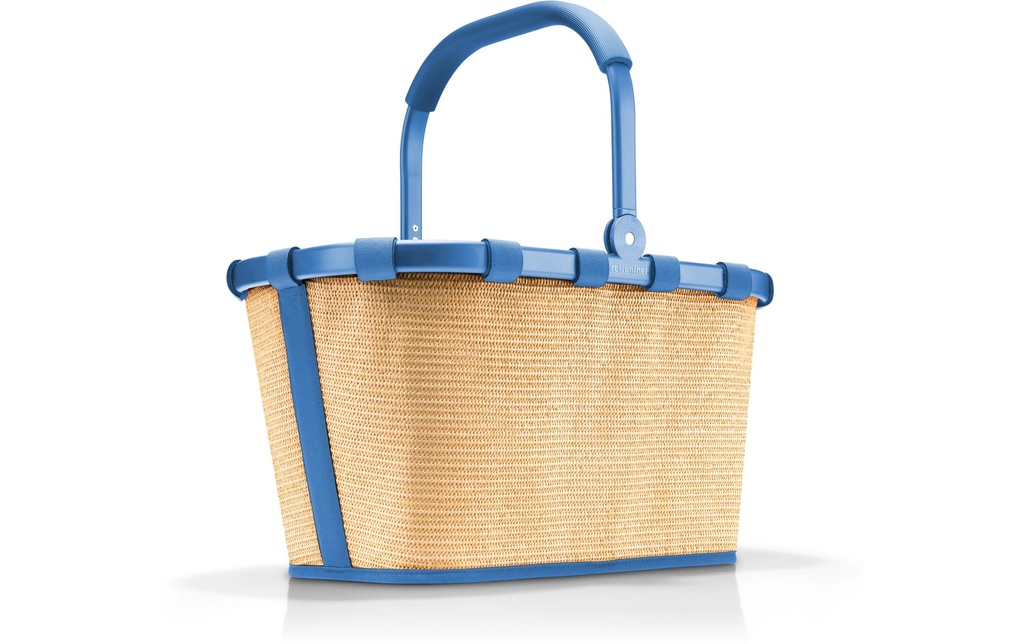 Reisenthel Panier de course Carrybag Frame Raffia Blue