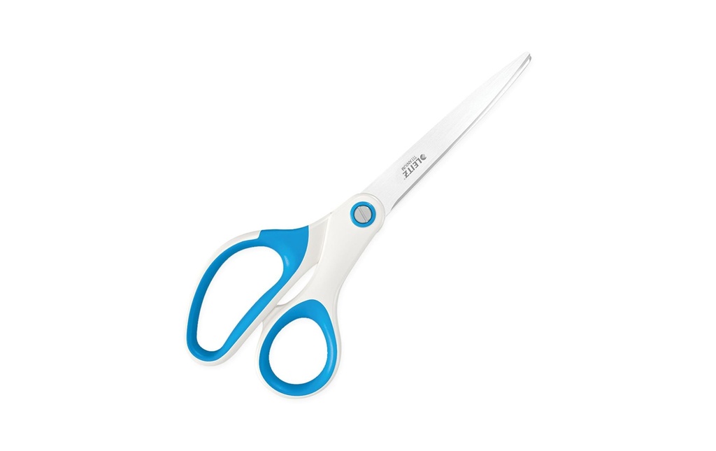 Leitz Ciseaux WOW 20.5 cm, Inox, Bleu