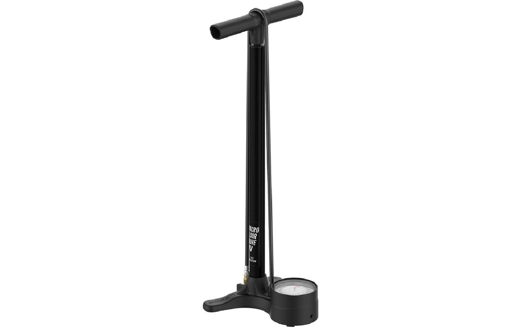 Lezyne Pompe à pied Macro HV Floor Drive ABS Noir