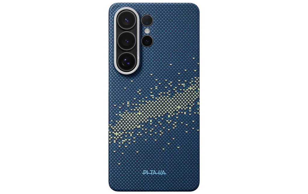PITAKA Aaron Button Edge Case Galaxy S26 Ultra Magsafe, Milky Way