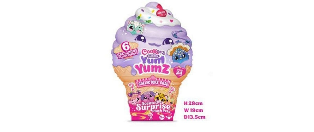 moose Peluche Cookez Makery Yum Yumz Multipack