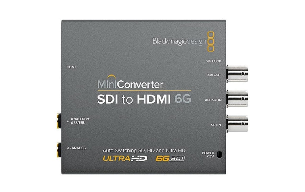 Blackmagic Design Convertisseur Mini Converter SDI-HDMI 6G