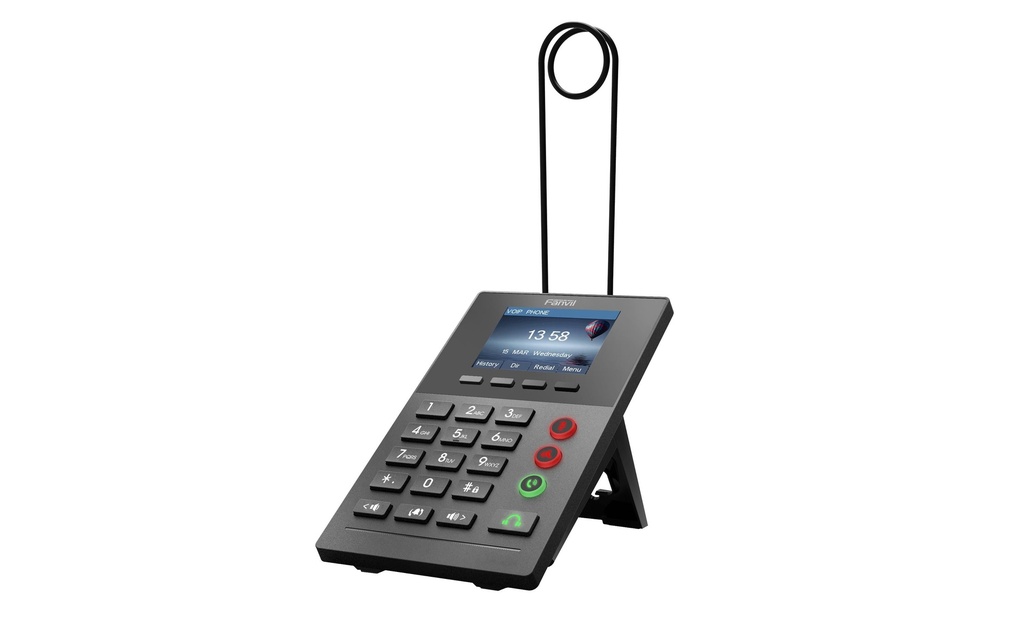 Fanvil Téléphone de bureau X2P Noir