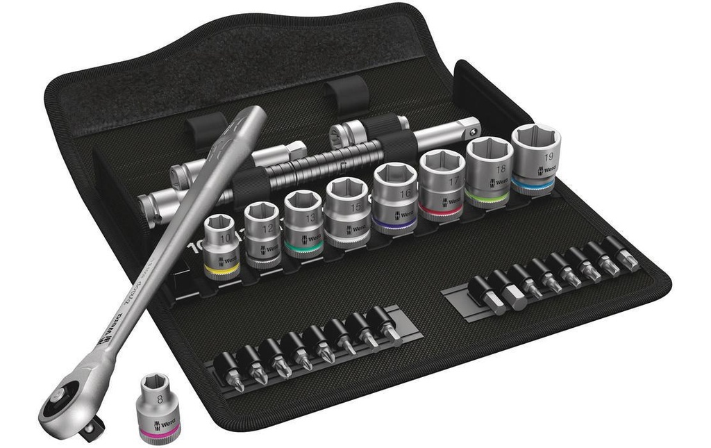 Wera Cliquet 8100 SB 7 Zyklop Metal 3/8
