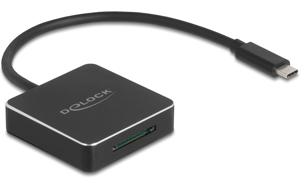 Delock Card Reader Extern USB-C 10 Gbps pour SD Express