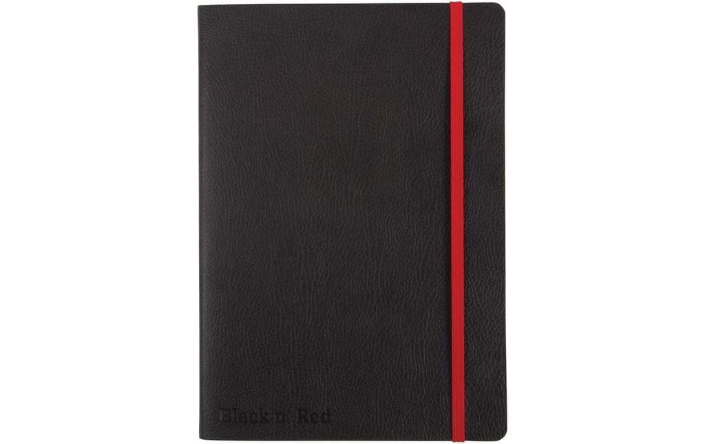 Oxford Bloc-notes Business Journal A5, noir/rouge