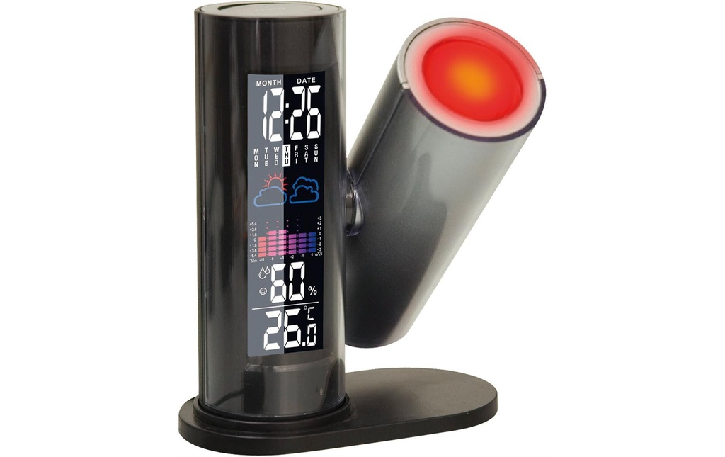 Technoline Réveil à projection WT 514 Noir
