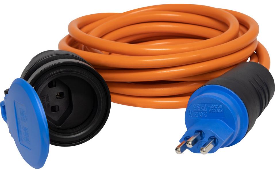 Brennenstuhl Câble de prolongation 5 m T23 - T23 Orange