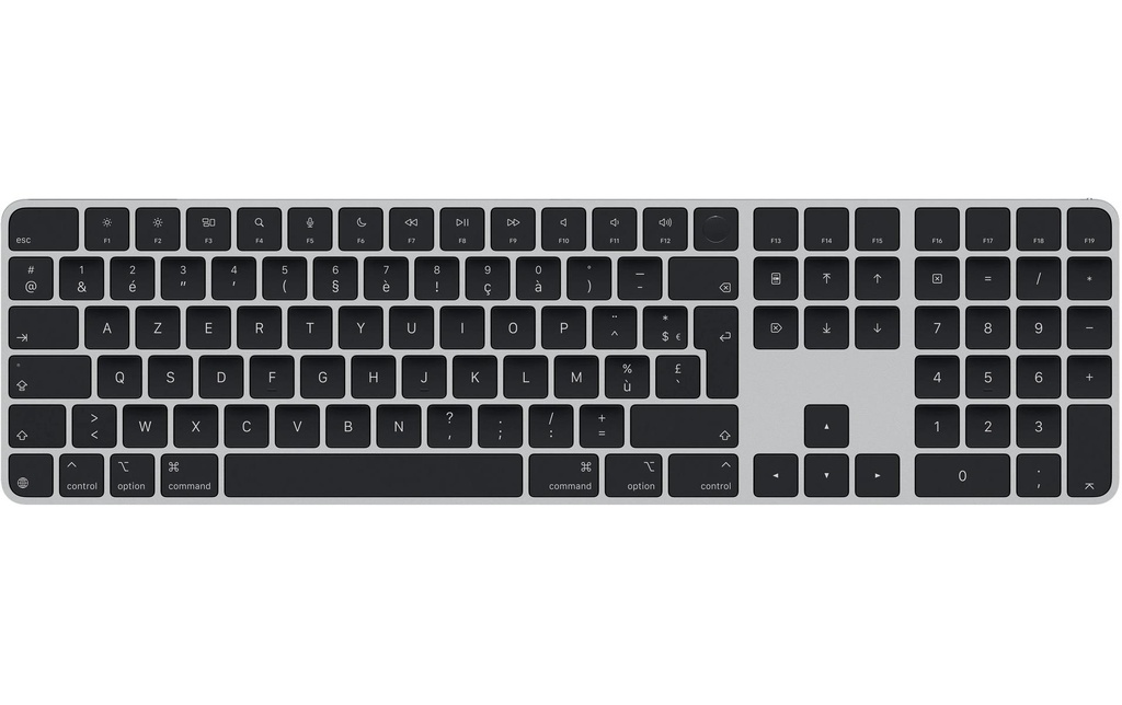 Apple Magic Keyboard avec Touch ID et pavé numérique (FR Layout)