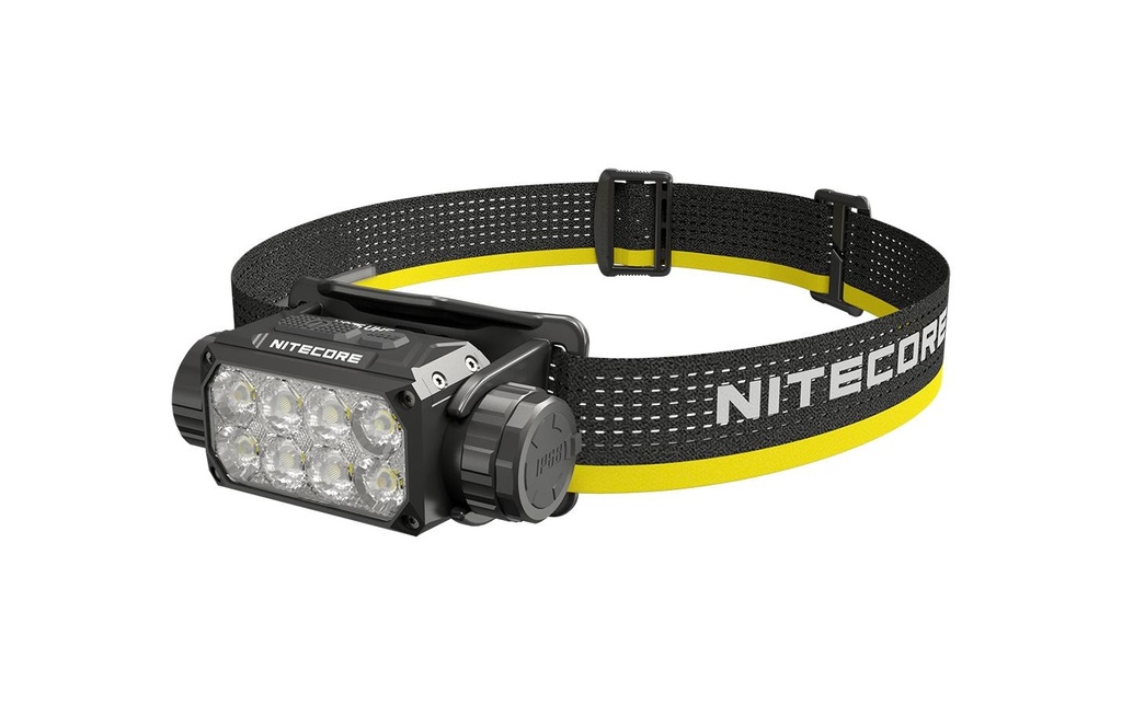 Nitecore Lampe frontale HC75UHE 3000 lm Noir/Jaune
