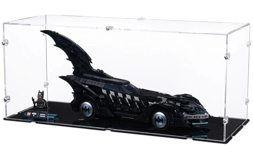 iDisplayit Présentoir en acrylique pour la Batmobile LEGO 76304 Batman Forever