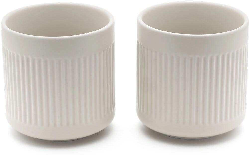 Bredemeijer Tasse à thé Skagen 2 pièces, blanc