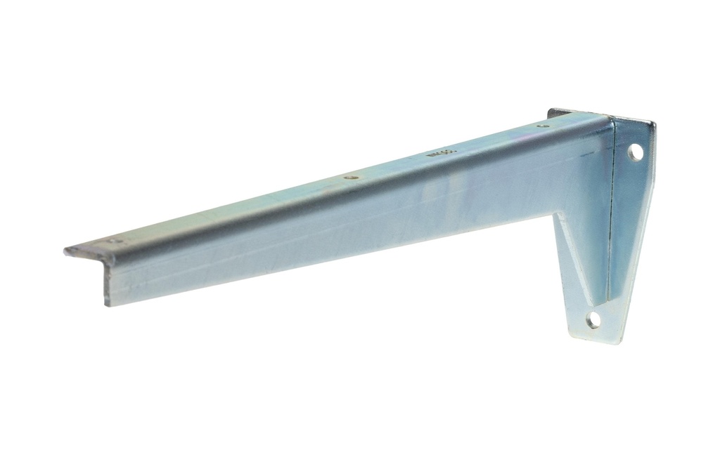 STRUCT Console en acier galvanisé 24 x 8 cm Gris argent