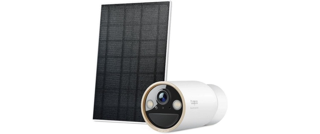 TP-Link Caméra réseau C460 panneau solaire Tapo A201 inclus