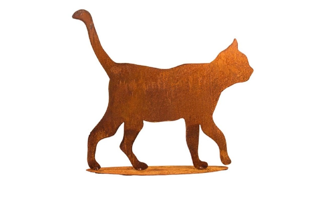 Ambiance Figure décorative Un chat sur une assiette, va