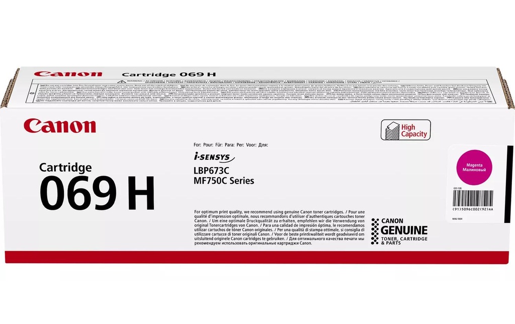 Canon Toner 069H / 5096C002 Magenta
