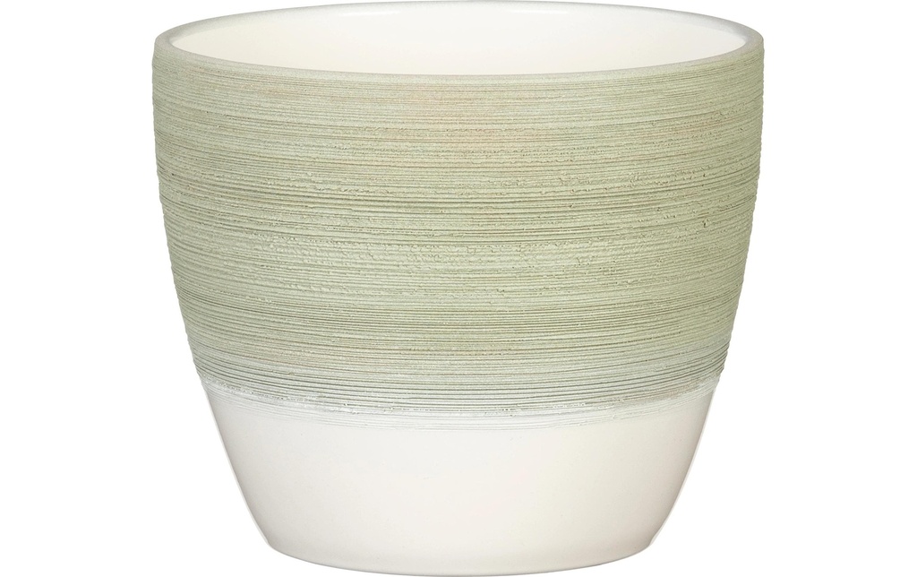 scheurich Pot de fleur Matcha Cream 950, 19 cm, vert