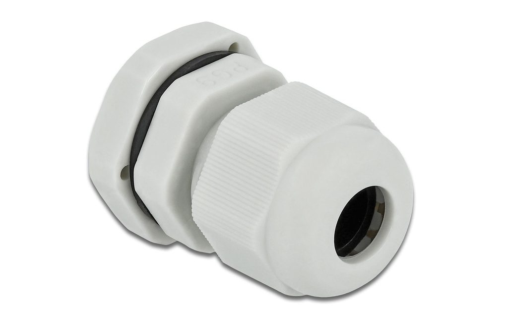 Delock Presse-étoupe PG9, 19 mm 10 pièces, gris