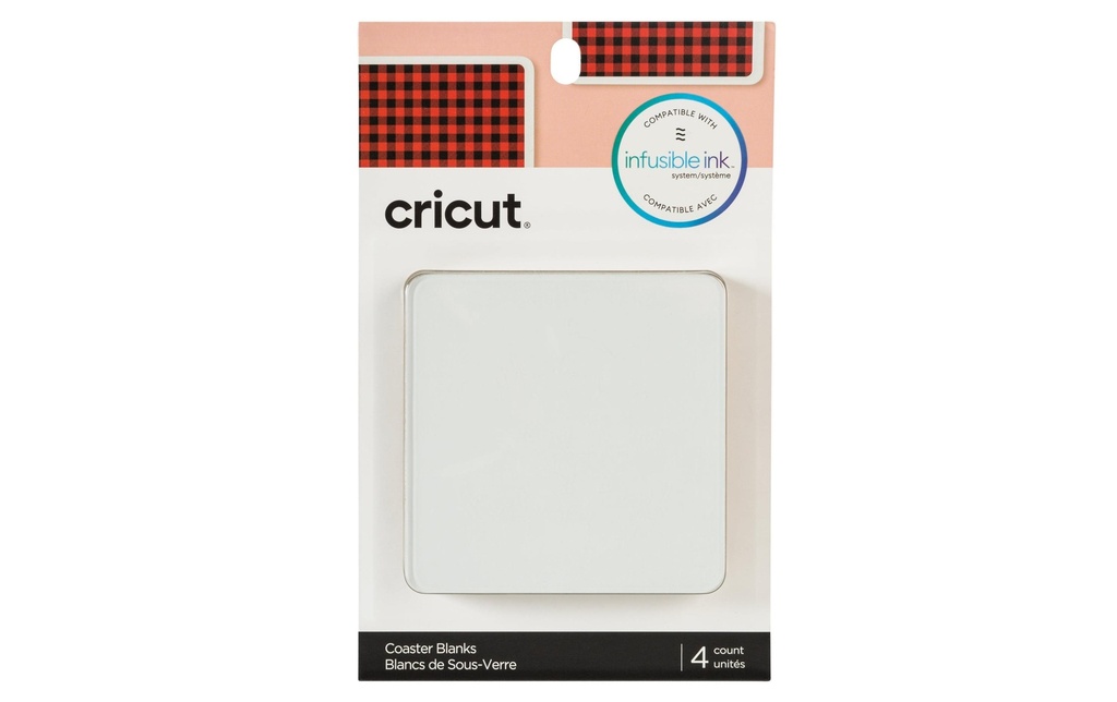 Cricut Sous-verre Infusible Ink Dessous de verre, 4 pièces