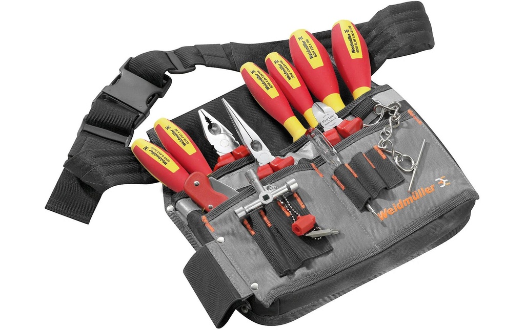 Weidmüller Sacoche à outils WZTE cuir premium 12 pièce(s)