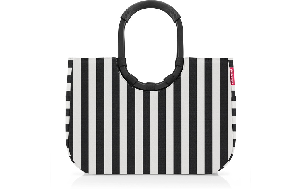 Reisenthel Panier de course Loopshopper L Summerstripes Black