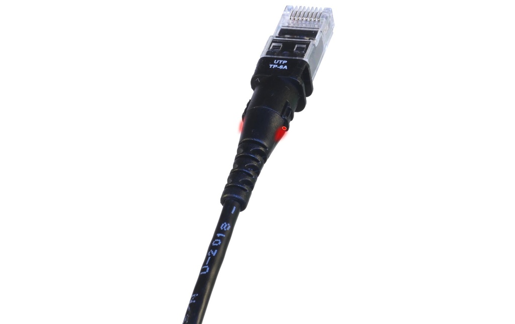 Patchsee Câble patch ThinPATCH Cat 6A, U/UTP, 15.2 m, Noir