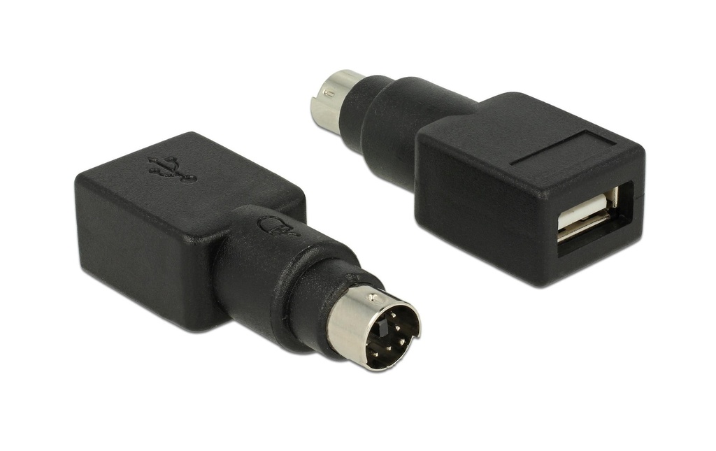 Delock Adaptateur USB Fiche PS/2 - Prise USB-A