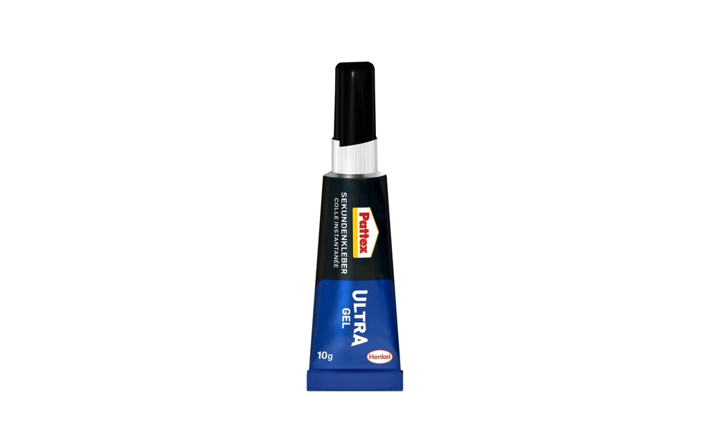 Pattex Colle instantanée Ultra Gel 1 x 10 g, Transparent