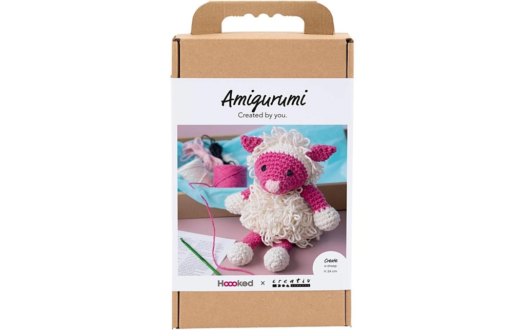 Creativ Company Kits de bricolage Amigurumi, mouton