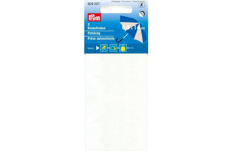 Prym Matériel de mise à jour 6.5 x 14 cm Nylon, Blanc