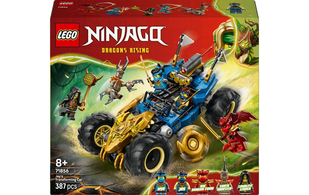 LEGO® Ninjago La voiture transformable de Jay 71856