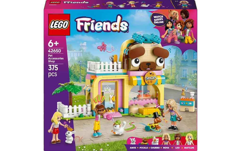 LEGO® Friends Magasin d'accessoires pour animaux domestiques 42650
