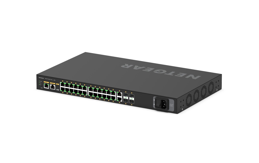Netgear PoE+ Switch AV Line M4250-26G4F-PoE+ 28 Port
