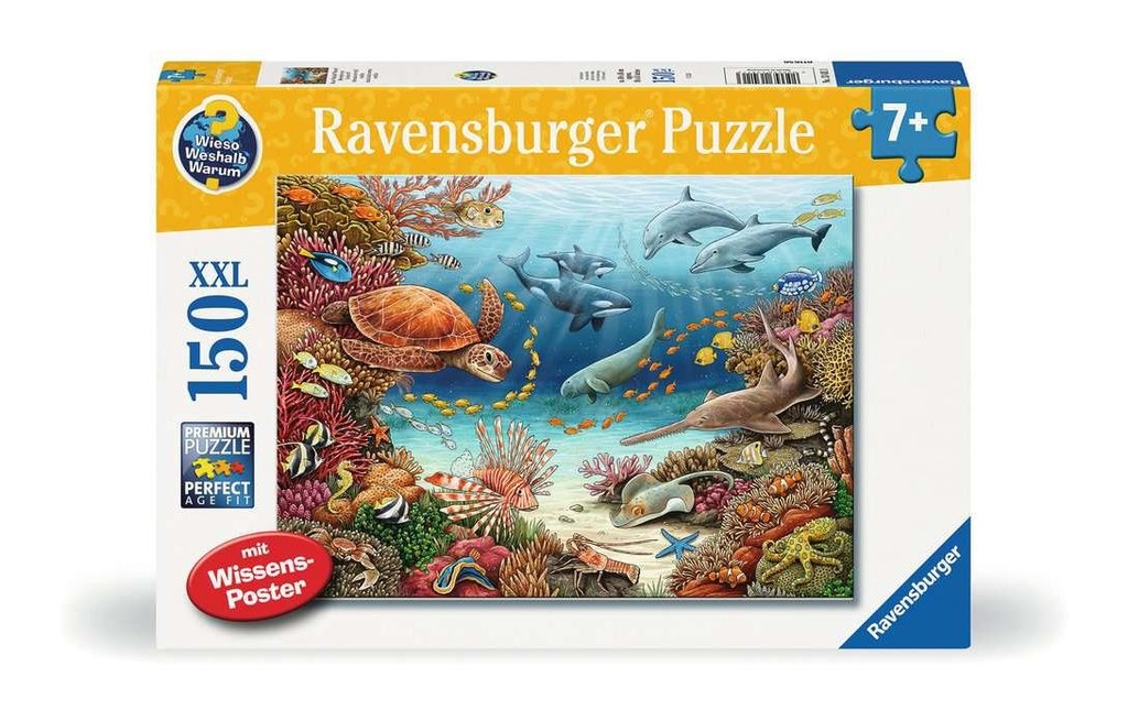 Ravensburger WWW Animaux marins sur le récif corallien