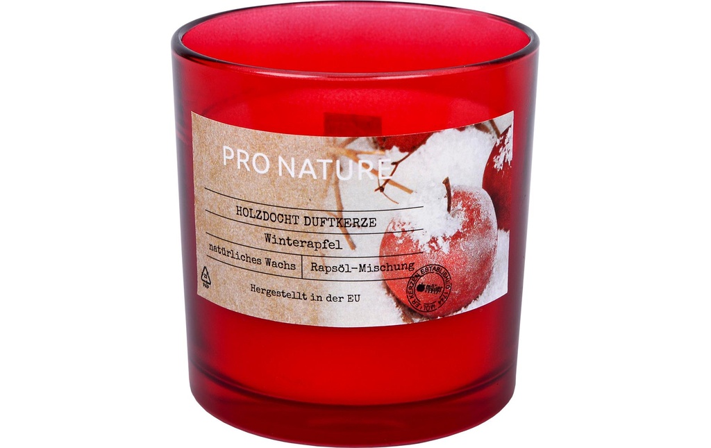 müller Kerzen Bougie parfumée PRO NATURE Rouge