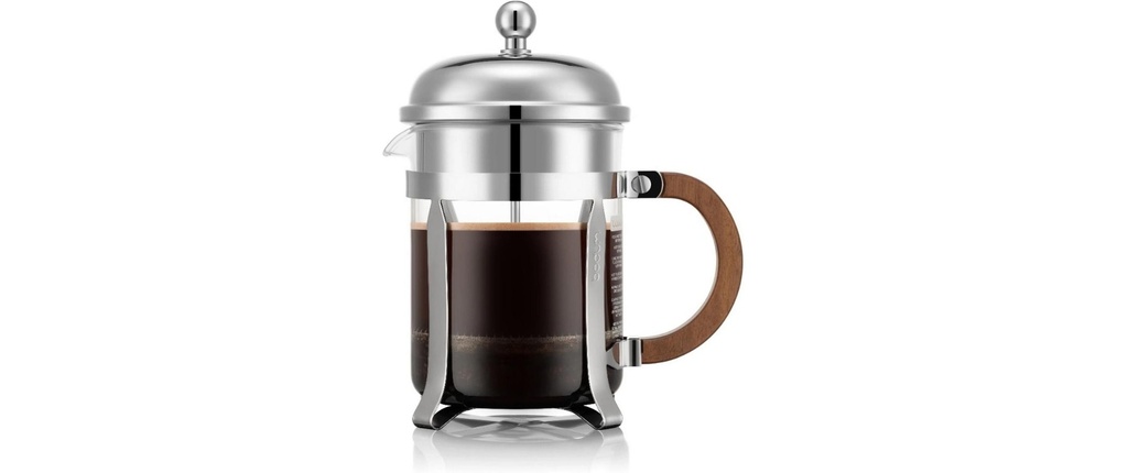 Bodum Cafetière Chambord Chromé, argenté, 0,5 l