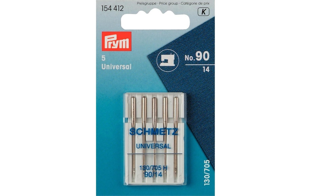 Prym Aiguille de machine à coudre Standard Nr. 90, 5 Pièce/s