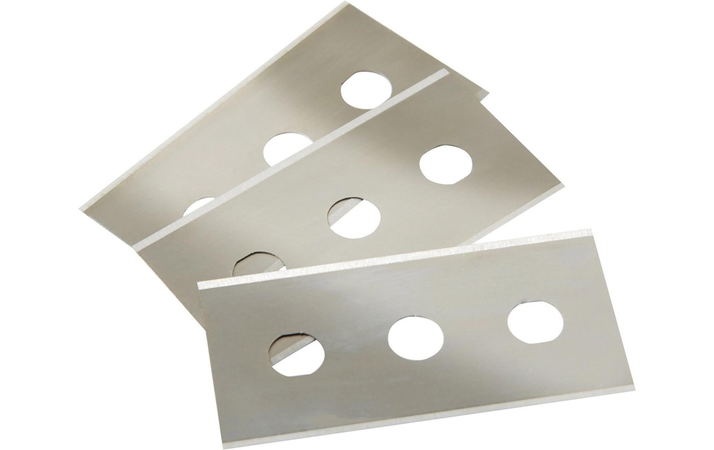 GEFU Lames de rechange RESERV pour grattoir pour plaques de cuisson en verre Argent