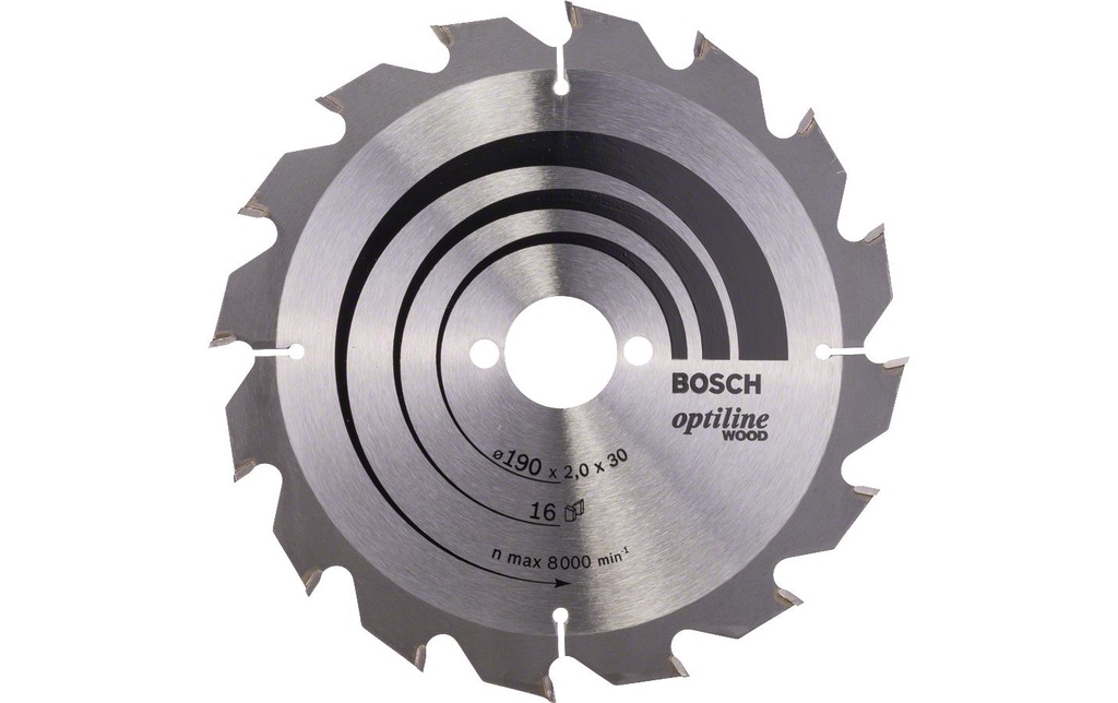 Bosch Professional Lame de scie circulaire Optiline Wood